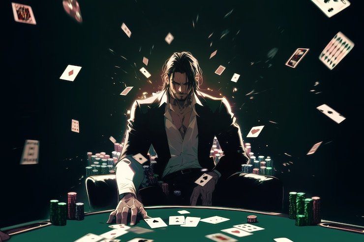 Meja Bandar Ceme di hiatoto menampilkan dealer dan pemain dalam lingkungan live casino